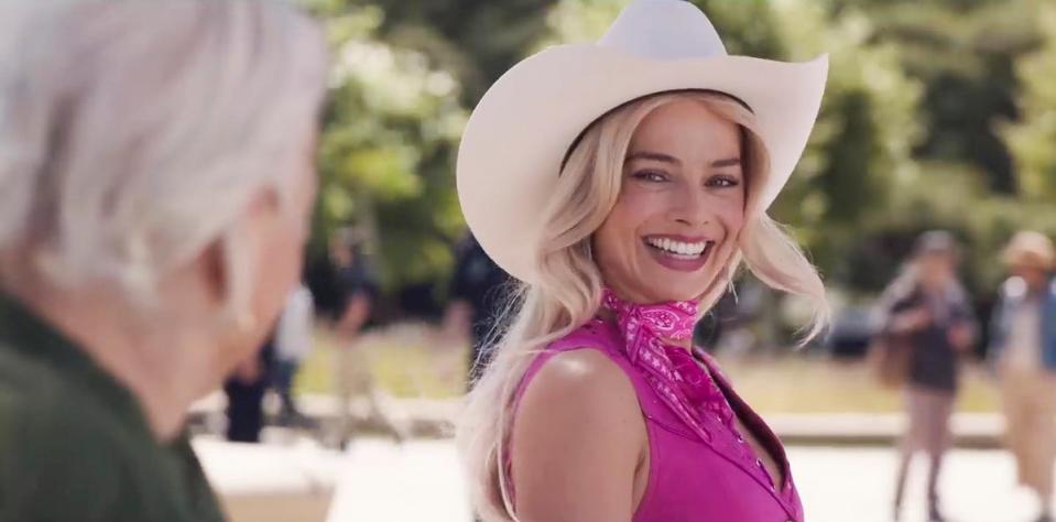 Margot Robbie plays one of the Barbie’s in the new movie (Warner Bros. Pictures)