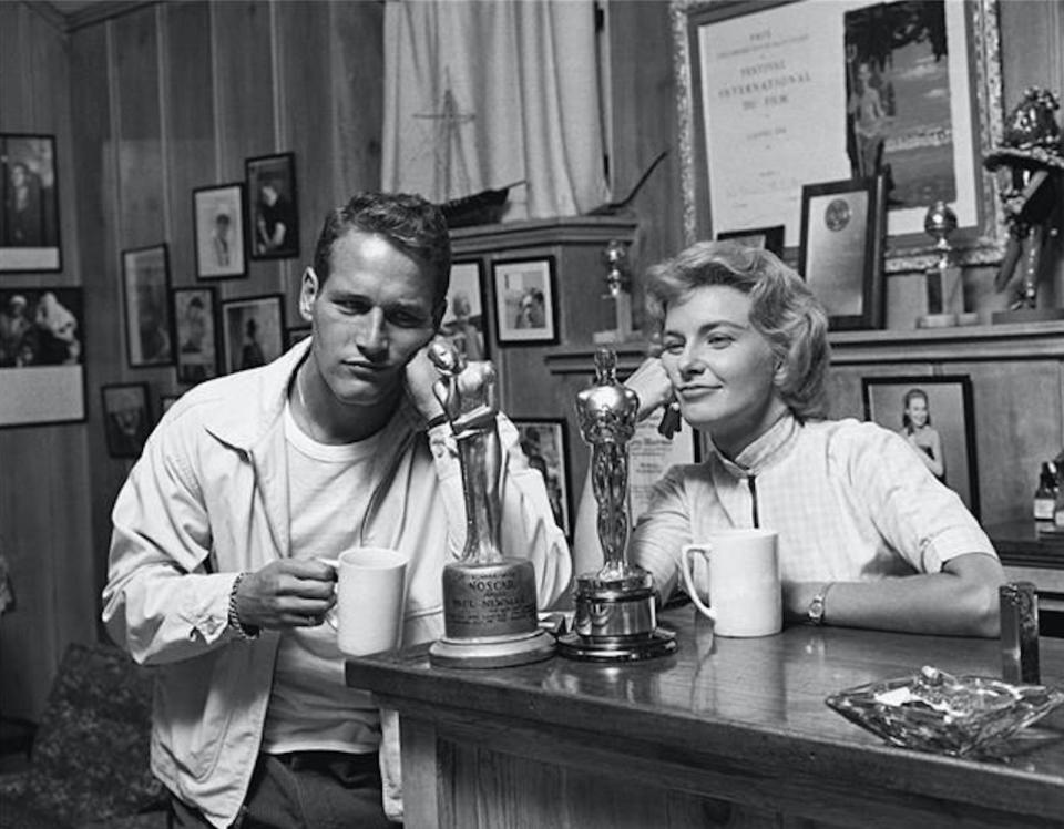 Paul Newman and Joanne Woodward