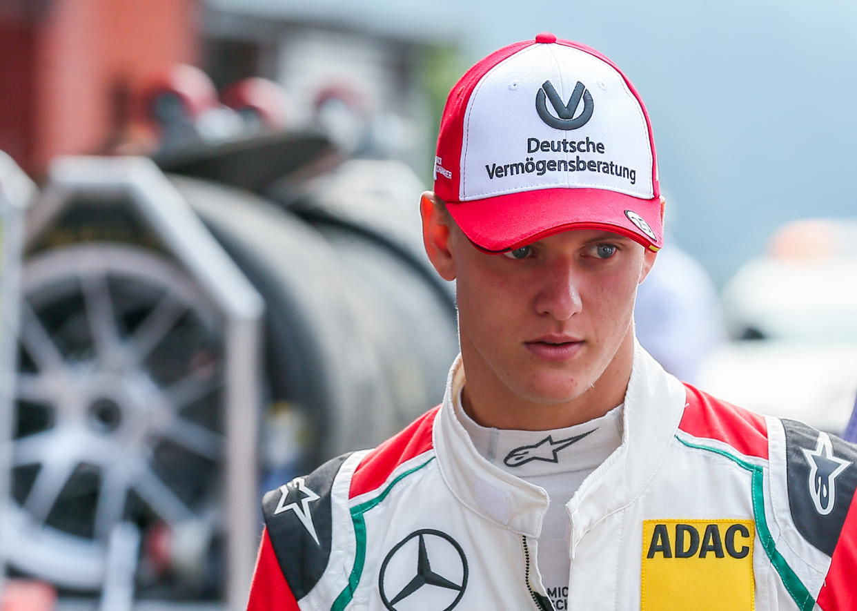 Mick Schumacher, Michael’s son.