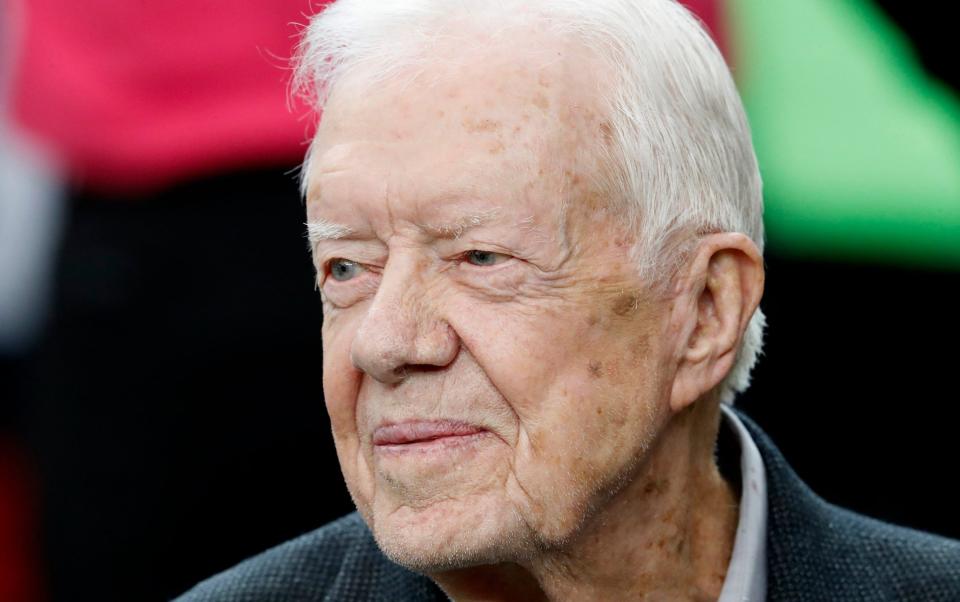 Carter is the oldest living former US president - AP