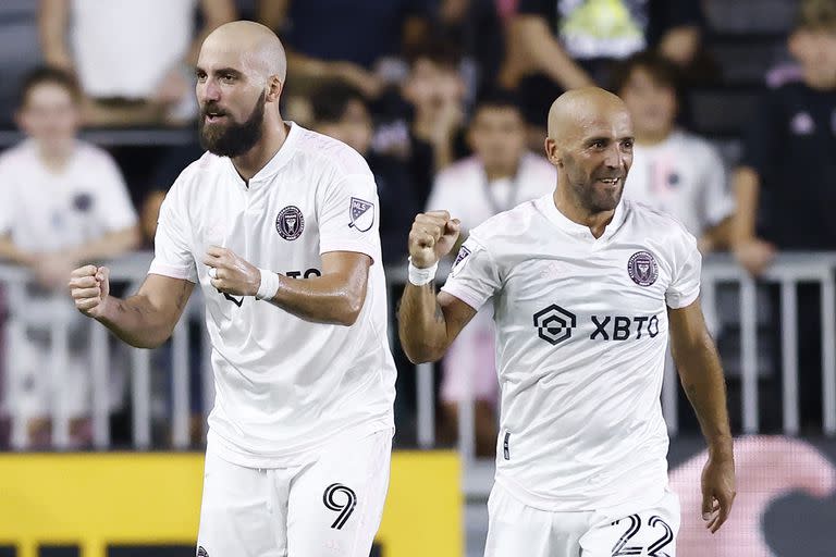 Los hermanos Gonzalo y Federico Higuaín