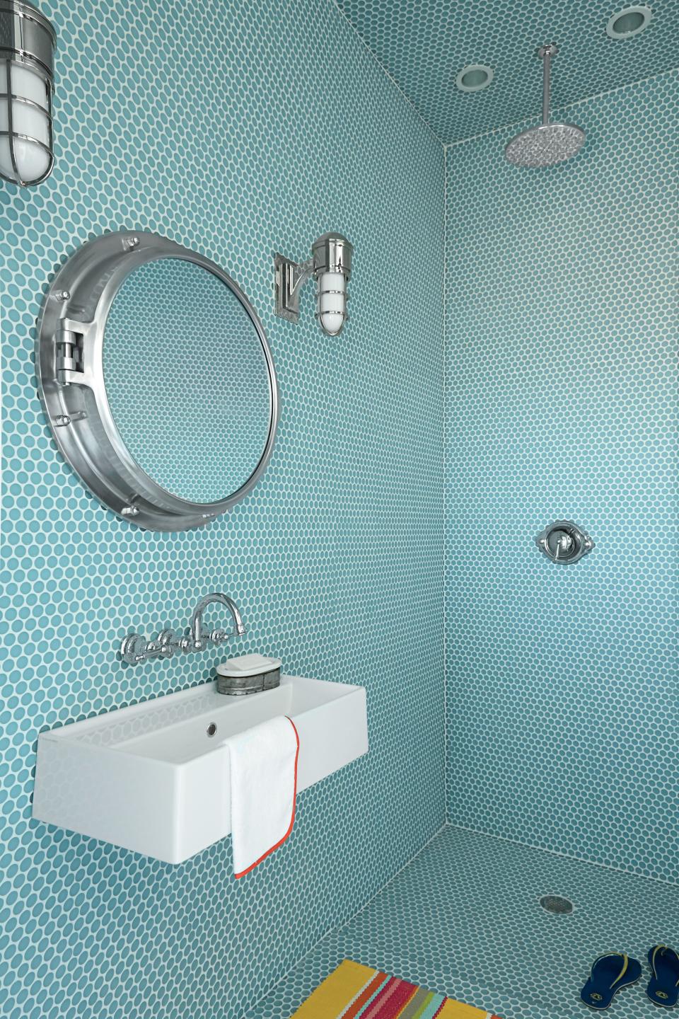 Go All Out with Turquoise Tile