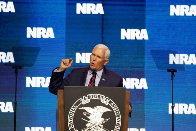 US-POLITICS-GUNS-NRA-CONVENTION - Credit: Alex Wroblewski/ AFP/Getty Images