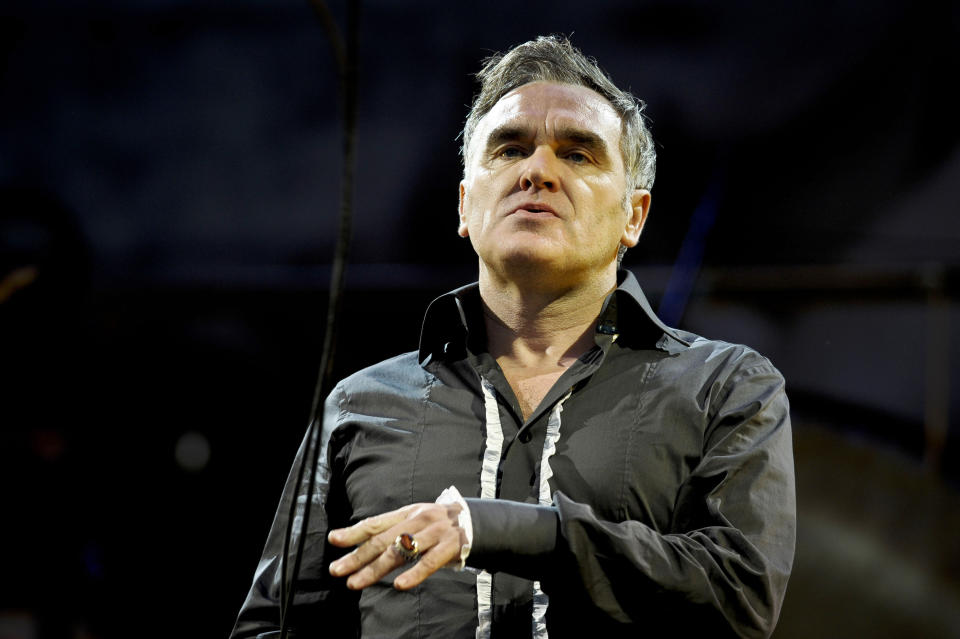 Morrissey says that he ‘hates’ sexual assault’. Copyright: [Rex]