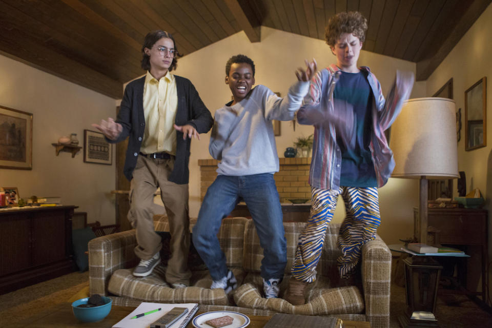 EVERYTHING SUCKS! Rio Mangini, Jahi Di'Allo Winston, Quinn Liebling Season 1 Netflix