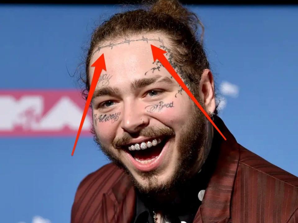 post malone barbed wire