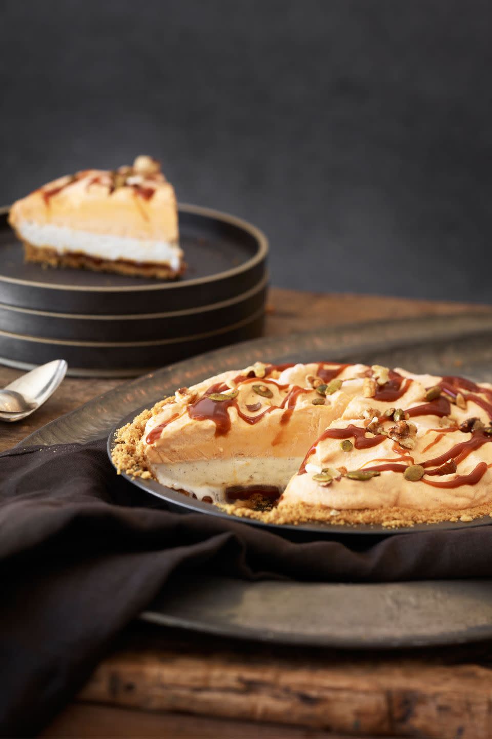 Pumpkin Ice Cream Pie