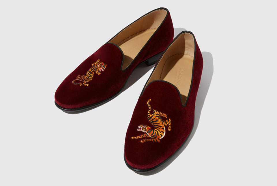 Scarosso’s Lunar New Year Austin slipper. - Credit: Courtesy of Scarosso