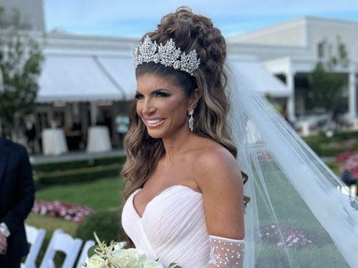 RHONJ Teresa Giudice at her August wedding