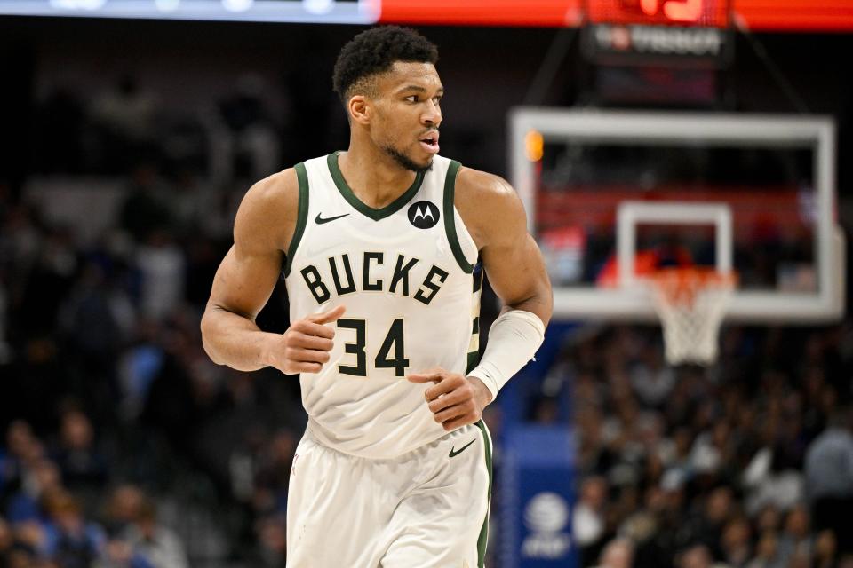 Giannis Antetokounmpo signed an extension after the Bucks acquired Damian Lillard, but Milwaukee is underperforming.