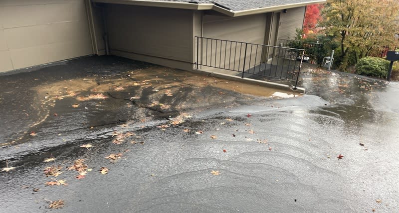 A broken water main in November 2023 significantly damaged the Lake Oswego house of Gary Vuchinich and his wife. (Courtesy: Gary Vuchinich)
