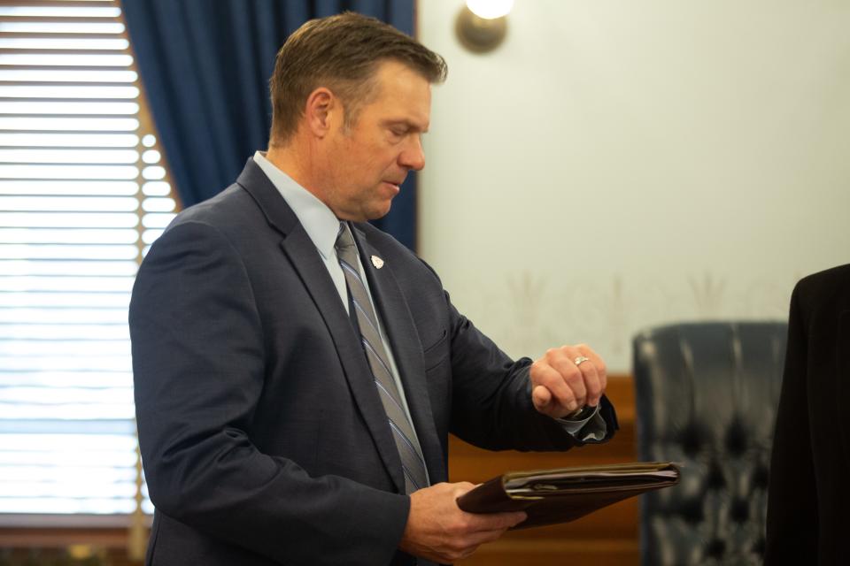 Kansas Attorney General Kris Kobach proposed a bill that would mandate noncitizens get state approval before buying more than 3 acres of property.