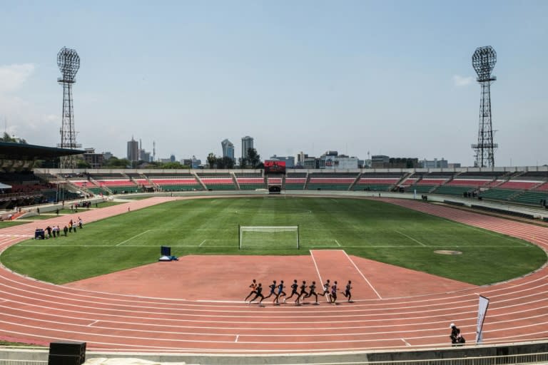 Kenya has closed Nairobi's two main stadiums and another in the athletics hub of Eldoret for renovations (Yasuyoshi CHIBA)