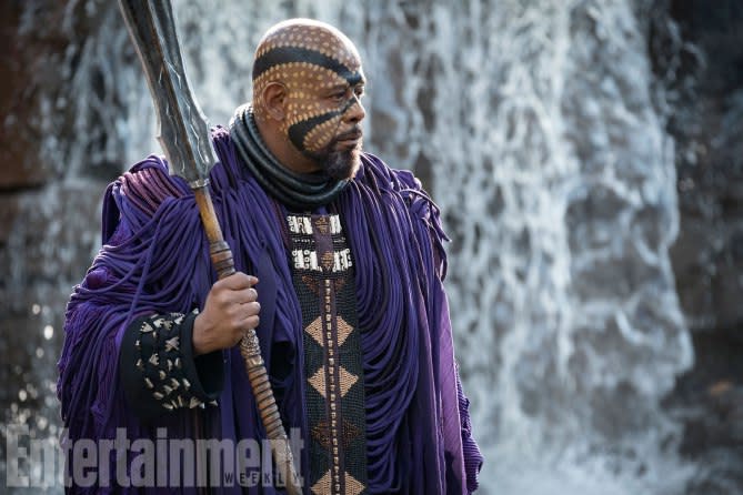 Forest Whitaker as Zuri (Credit: Entertainment Weekly, Matt Kennedy/©Marvel Studios 2018)