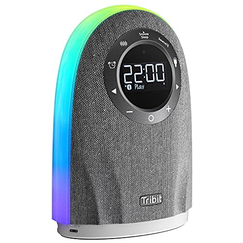 Tribit 25W Powerful Home Speaker with LCD Time Display, Touch Sensor Control, RGB Lights Show,…