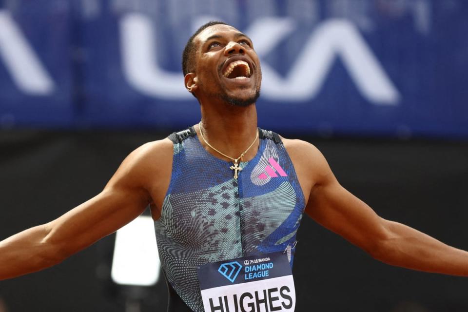 British medal hopes are led by Zharnel Hughes, the fastest man in the world so far in 2023 (Action Images via Reuters)