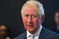 Britain's Prince Charles and Camilla, Duchess of Cornwall visit the London Transport Museum in London