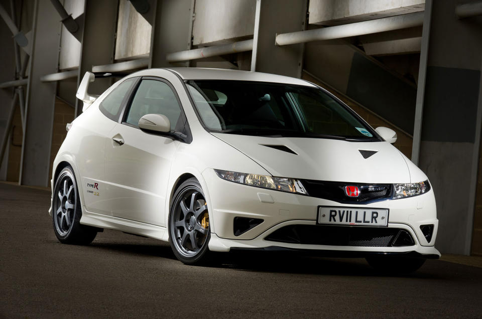 <p>It may have come with a near-£40,000 price tag, but with just 200 examples of the Civic Type R Mugen available, Honda dealers didn't have to try too hard to shift these ballistic hot hatches. Peak power was boosted from 208bhp to 237bhp, a limited-slip diff was fitted while the brakes and suspension were completely overhauled. Built for UK buyers only, the Mugen was a landmark hot hatch that was bonkers - and all the better for it. <strong>146 examples </strong>of the original 200 survive. <strong>VERDICT: (Very) Good</strong></p>