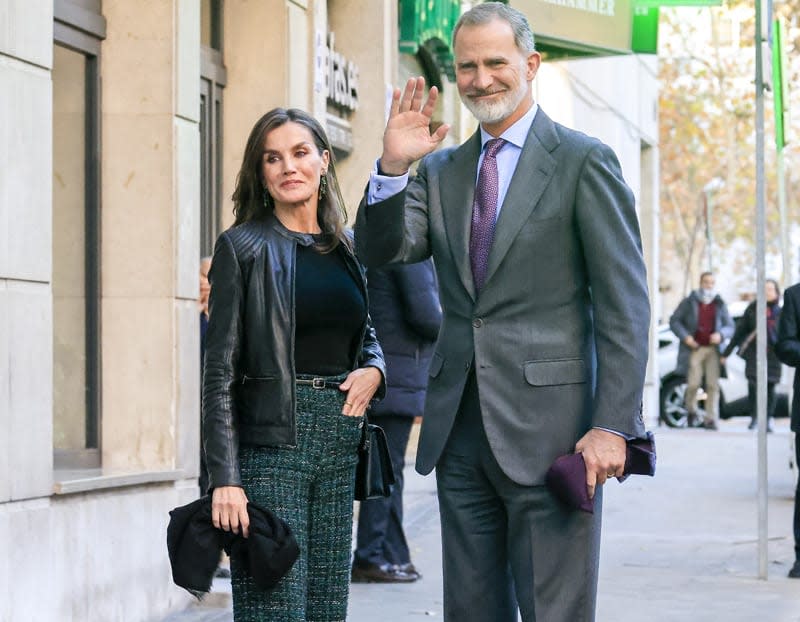 Los reyes Felipe y Letizia