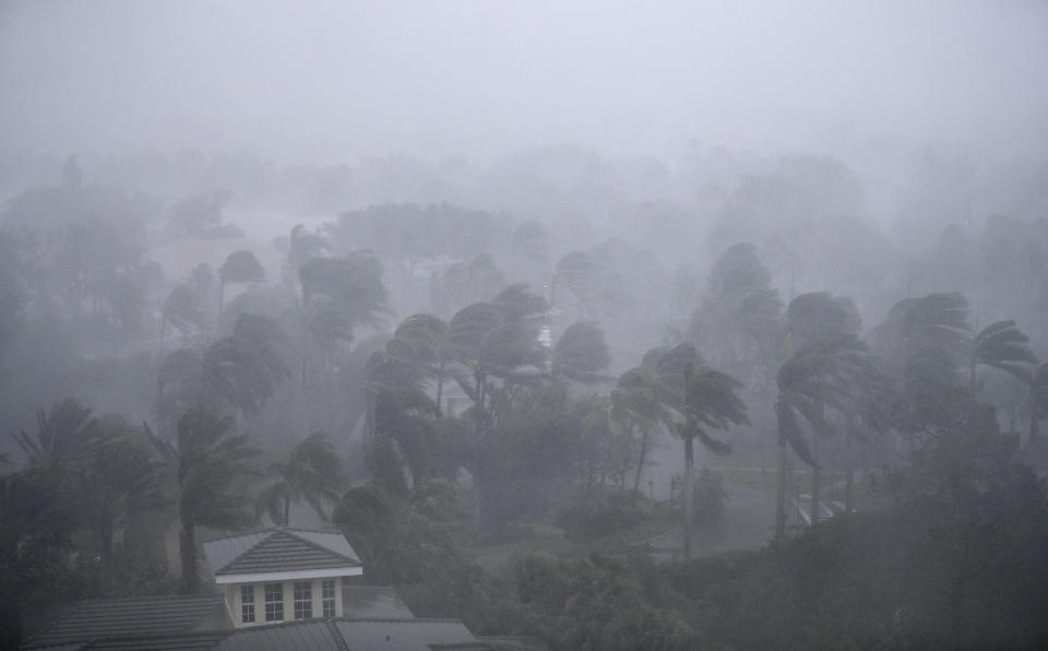 Hurricane Irma pounds Florida