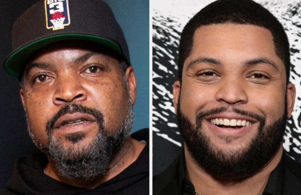 Ice Cube and son O'Shea Jackson Jr.