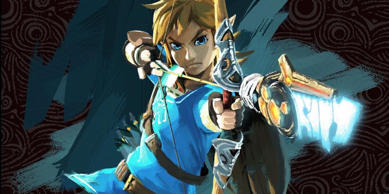 Legend of Zelda Breath of the Wild artwork for Nintendo Switch and Wii U