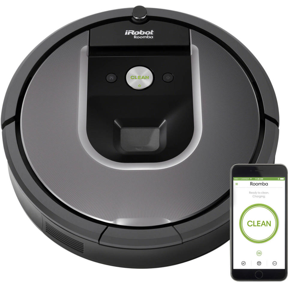 iRobot Roomba 960 Robot Vacuum (Photo: Walmart)