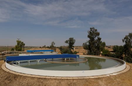 A general view of a water treatment plant is seen on the outskirts of Qaraqosh, Iraq, May 7, 2017. REUTERS/Danish Siddiqui