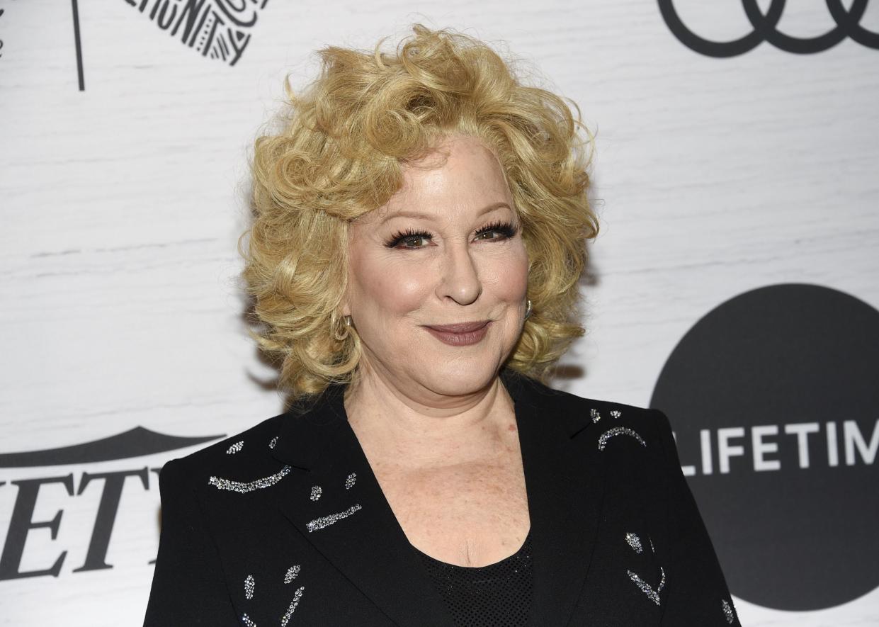 In this April 5, 2019, file photo Bette Midler attends Variety's Power of Women: New York in New York. 