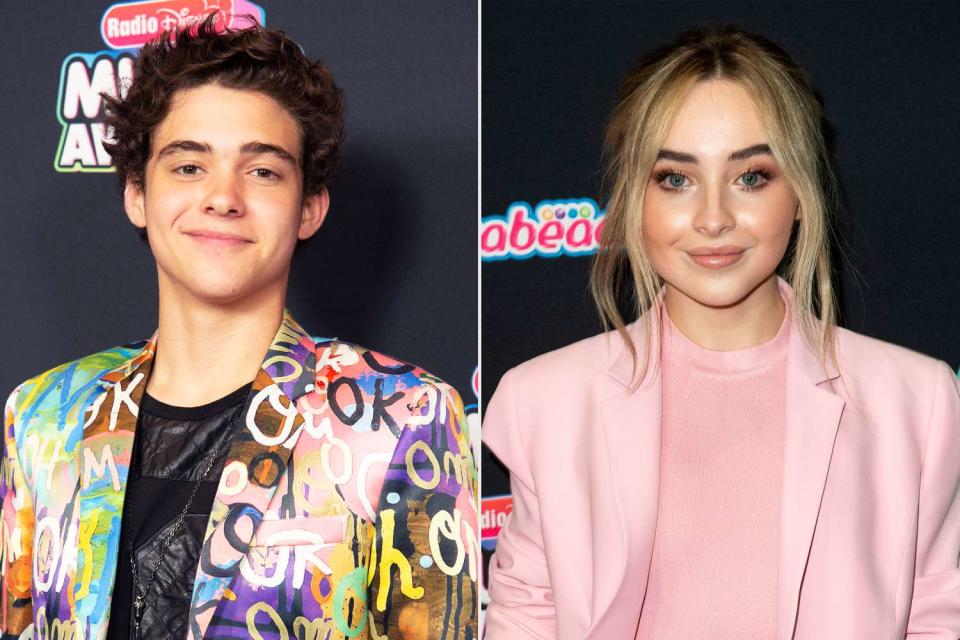 JOSHUA BASSETT and Singer Sabrina Carpenter