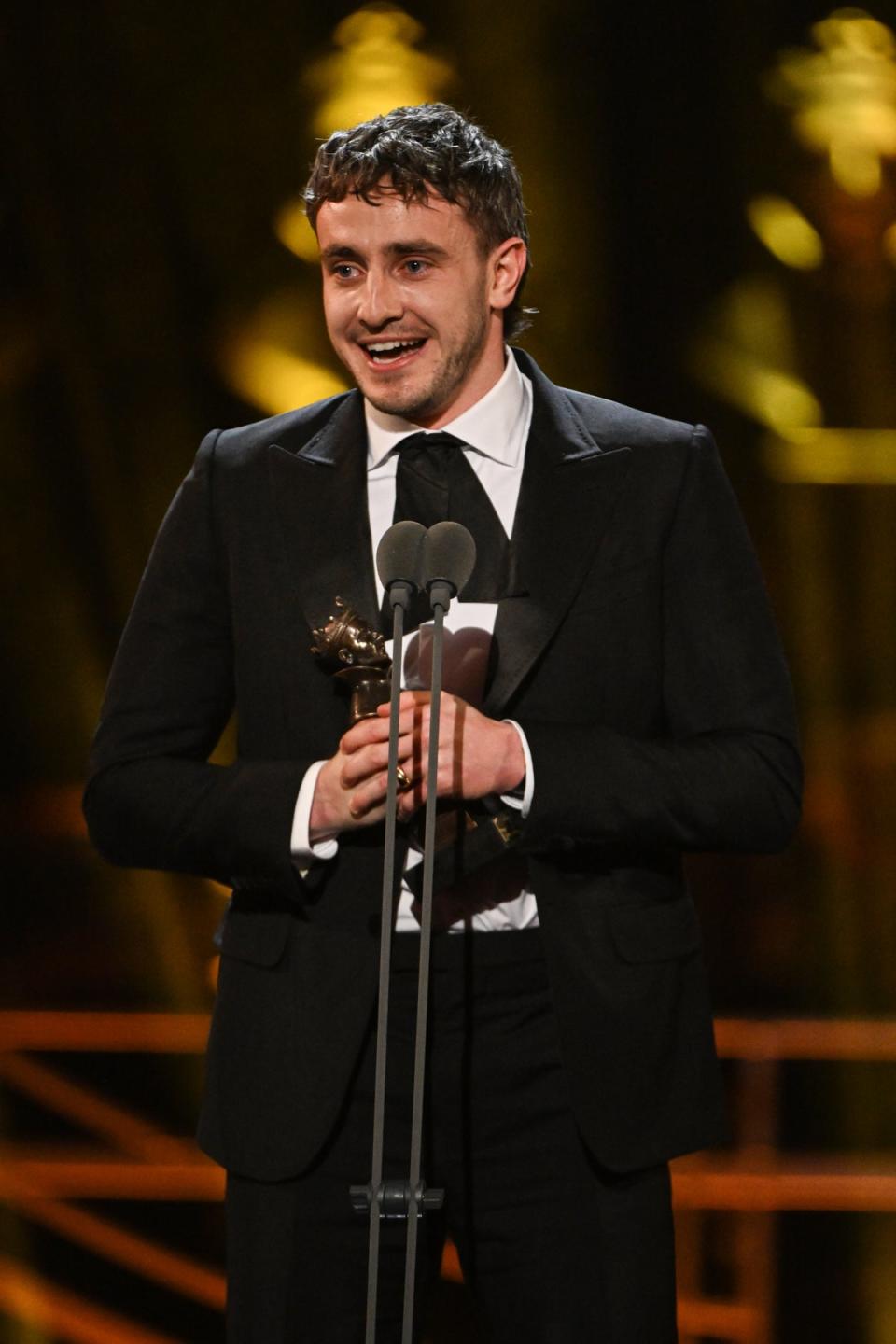 Paul Mescal wins for Best Actor for ‘A Streetcar Named Desire' (Getty Images for SOLT)