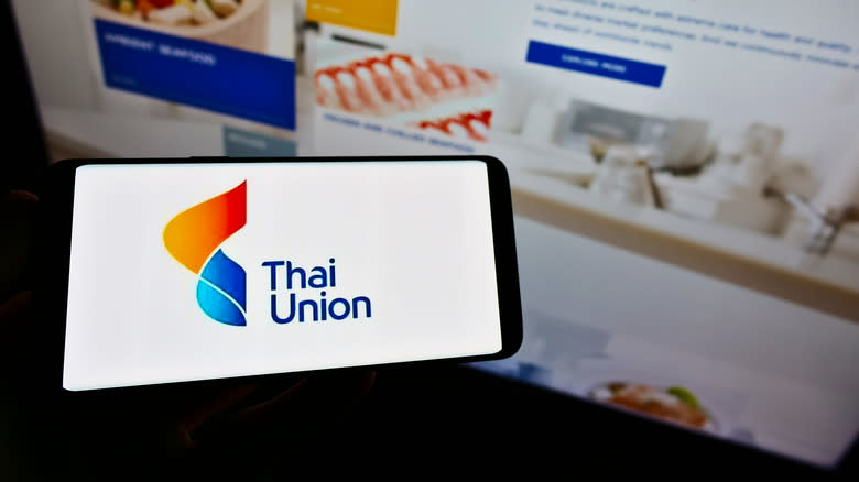 Thai Union logo on smartphone