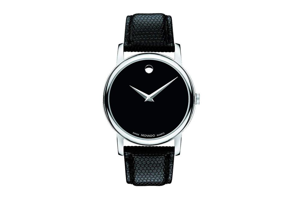 Movado Men's 2100002 Museum Black stainless steel watch