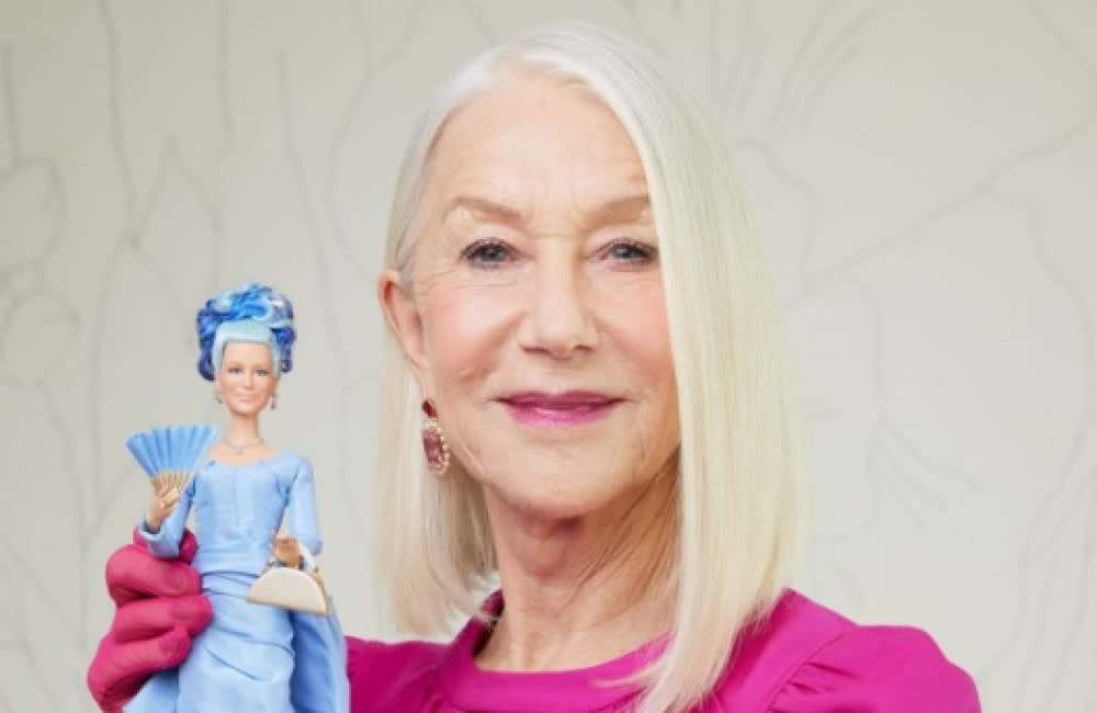 Dame Helen Mirren with her Barbie credit:Bang Showbiz