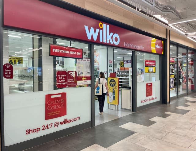 Wilko store front