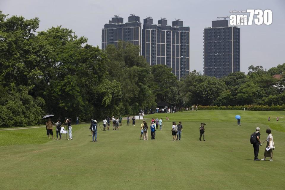 粉嶺高爾夫球場部分土地已被政府收回並開放予公眾使用。(資料圖片／蘇文傑攝)