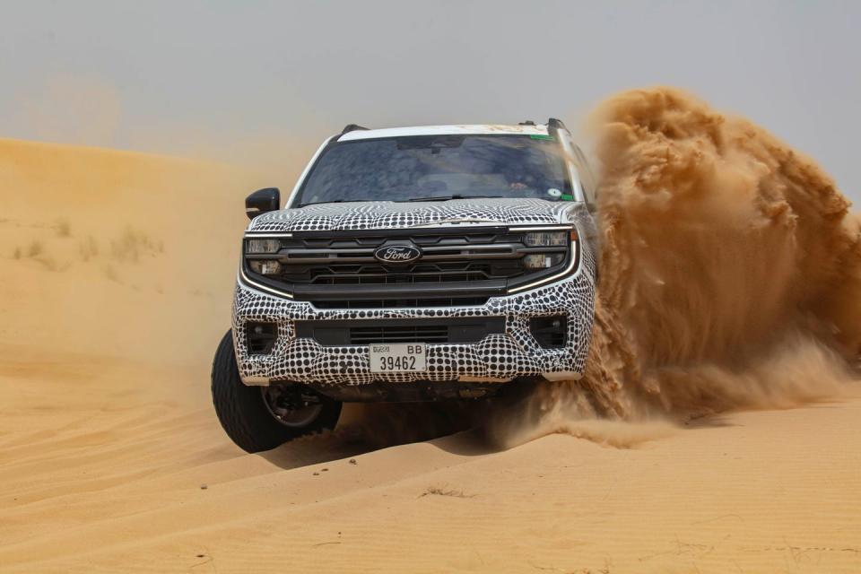 2025 ford expedition tremor dubai testing