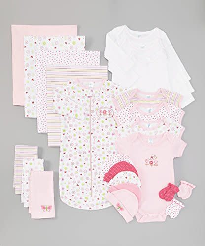 SpaSilk Essential Newborn Baby Layette Set