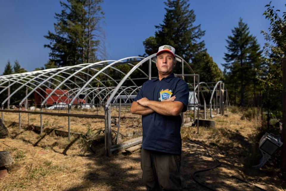 <div class="inline-image__caption"><p>Blu Graham on his property in Humboldt County. </p></div> <div class="inline-image__credit">Institute for Justice</div>