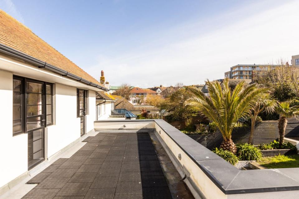 The house has two terraces, one leading out from three of the bedrooms (Number Twenty Four)