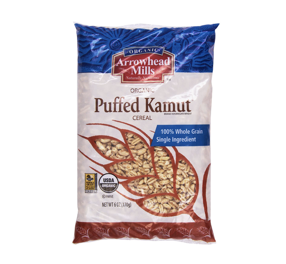 7) Arrowhead Mills Puffed Kamut