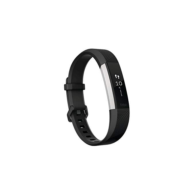 fitbit alta on a white background