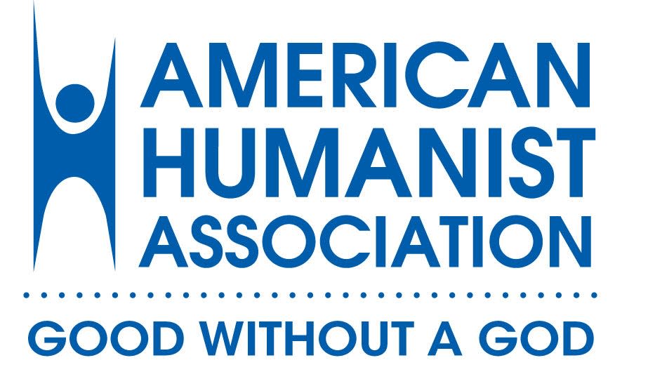 The symbol for the American Humanist Association.