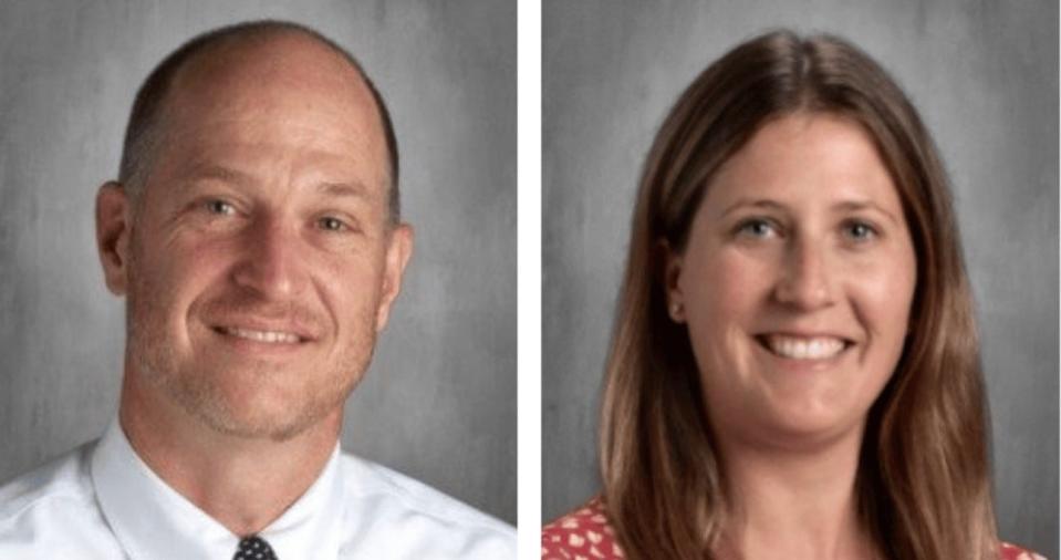 Kenneth Hawkins (left) has been named Principal of Hampton Academy. Elizabeth Henderson has been named the Assistant Principal of the Marston School.