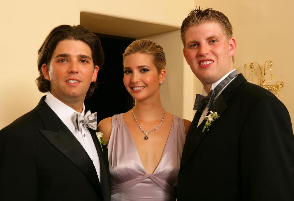 Ivanka Donald Eric Trump