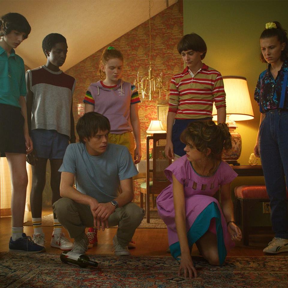 <p>With the <a href="https://www.harpersbazaar.com/culture/film-tv/a33674067/stranger-things-season-5-news-cast-spoilers-date/" rel="nofollow noopener" target="_blank" data-ylk="slk:fifth and final season on the way;elm:context_link;itc:0;sec:content-canvas" class="link ">fifth and final season on the way</a>, there's no time like the present to acquaint yourself with the little town of Hawkins and a couple of kids who get themselves mixed up in some otherworldly business. Bring on the theories. <em>—Julie Kosin</em> <a class="link " href="https://www.netflix.com/title/80057281" rel="nofollow noopener" target="_blank" data-ylk="slk:Watch Now;elm:context_link;itc:0;sec:content-canvas">Watch Now</a></p>