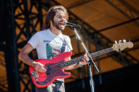 <p>NEW ORLEANS, LA – OCTOBER 29: Joe Bisirri of Ron Gallo band performs at Voodoo Music + Arts Experience at City Park on October 29, 2017 in New Orleans, Louisiana. (Photo by Josh Brasted/WireImage) </p>