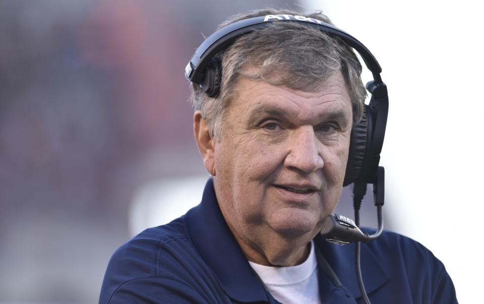 Paul Johnson doesn't like your scheduling tactics, ACC. (Getty)