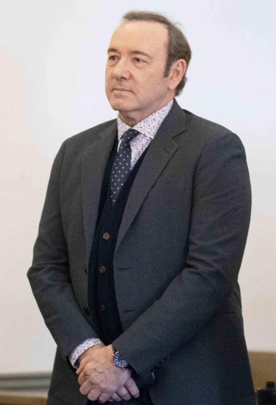 Actor Kevin Spacey at court in Nantucket, USA - 07 Jan 2019