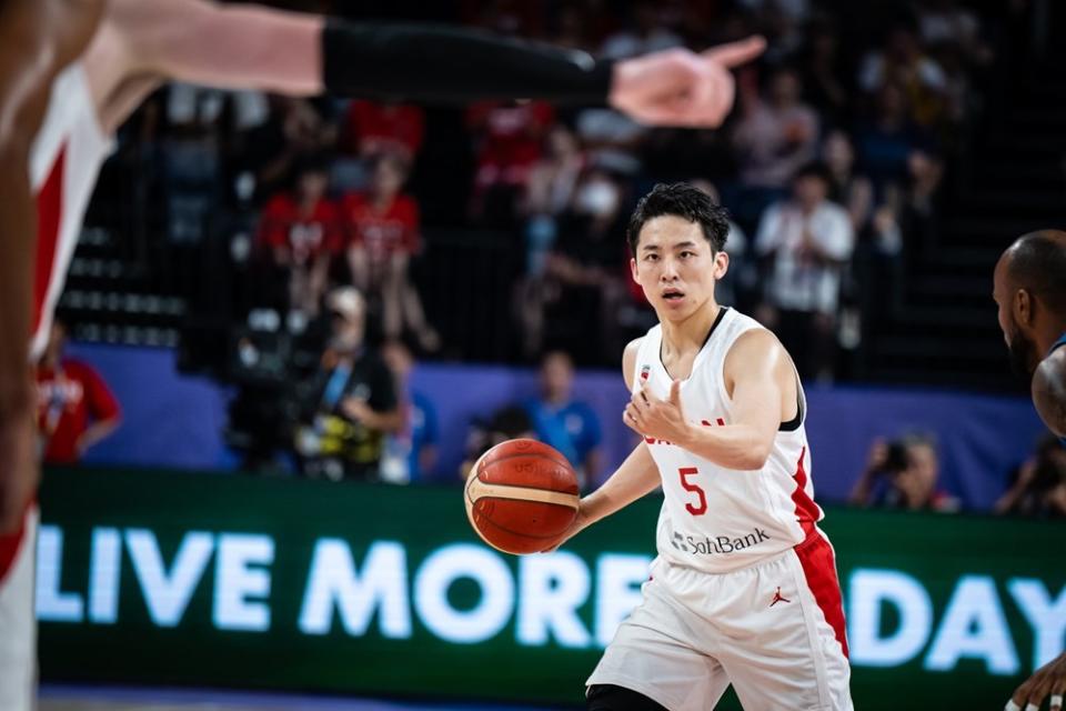 日本國家隊當家後衛河村勇輝。FIBA提供